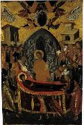 Andreas Ritzos The Dormition of the Virgin oil